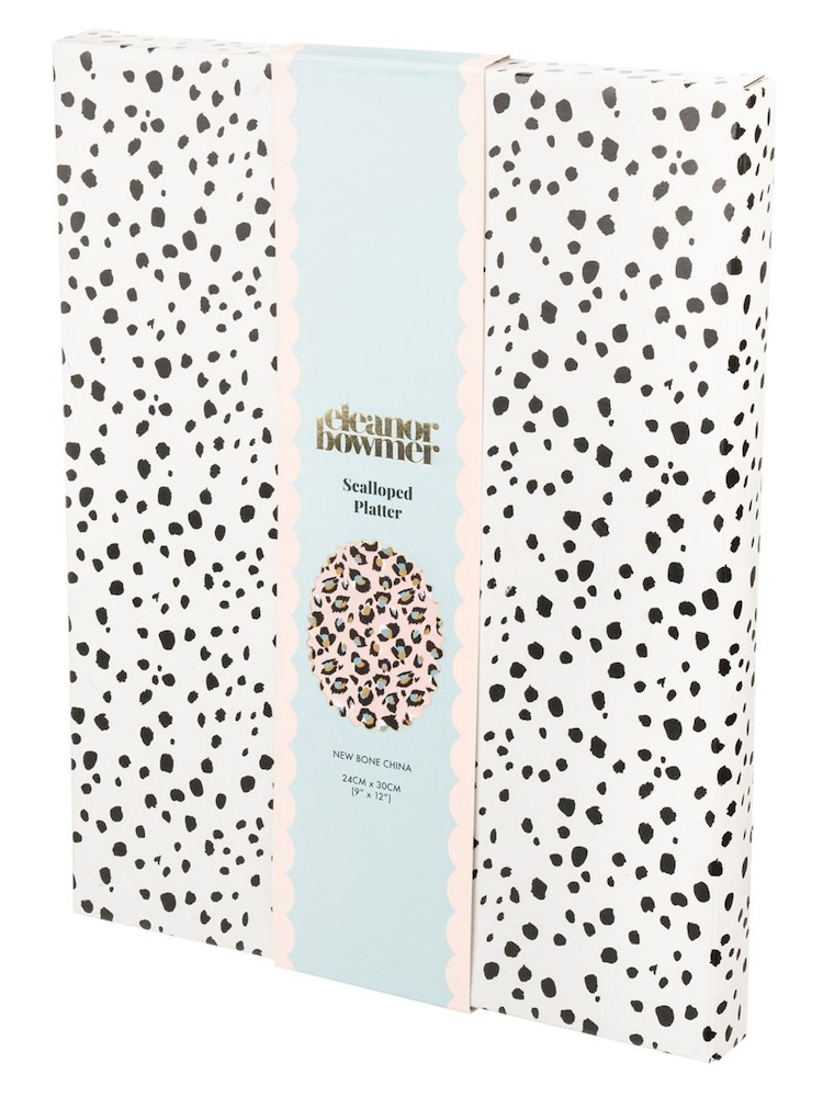 Eleanor Bowmer Pink Leopard Platter - Image 3 of 3