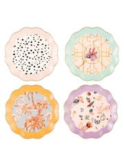 Eleanor Bowmer Set of 4 Scalloped Cake PLATES - Image 2 of 4