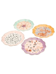 Eleanor Bowmer Set of 4 Scalloped Cake PLATES - Image 3 of 4