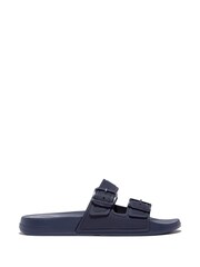 FitFlop Iqushion Two-Bar Buckle Slide Sandals - Image 1 of 4