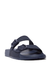 FitFlop Iqushion Two-Bar Buckle Slide Sandals - Image 2 of 4