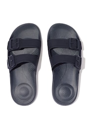 FitFlop Iqushion Two-Bar Buckle Slide Sandals - Image 3 of 4