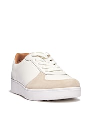 FitFlop Rally Leather/Suede Panel Trainers - Image 2 of 4