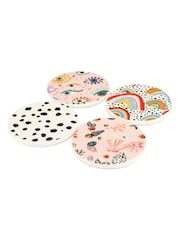 Eleanor Bowmer Set of 4 Ceramic Coasters - Image 3 of 4