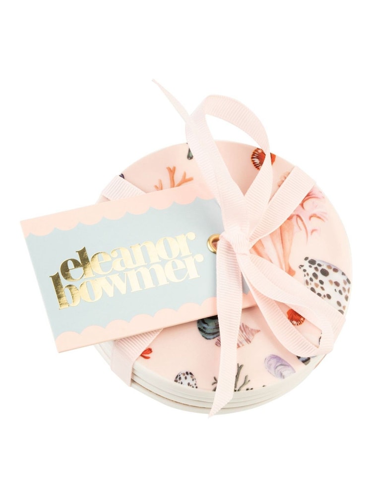 Eleanor Bowmer Set of 4 Ceramic Coasters - Image 4 of 4