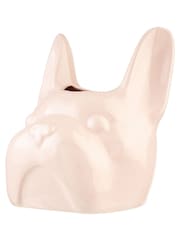 Eleanor Bowmer Pink Frank Dog Planter - Image 3 of 4