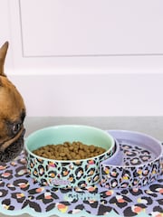 Eleanor Bowmer Leopard Pet Placemat - Image 1 of 3