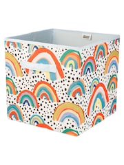 Eleanor Bowmer Rainbow Square Storage Box - Image 1 of 2