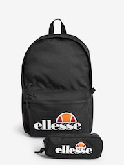 Ellesse Heritage Rolby Black Backpack - Image 1 of 2