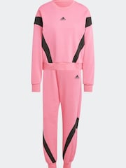 adidas Pink Laziday Tracksuit - Image 6 of 7
