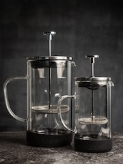 SIIP Clear 8 Cup Double Walled Glass Cafetiere - Image 1 of 3