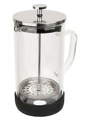 SIIP Clear 8 Cup Double Walled Glass Cafetiere - Image 3 of 3