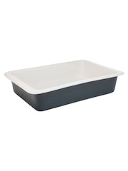 Luxe White 37cm Rectangular Roaster - Image 2 of 3
