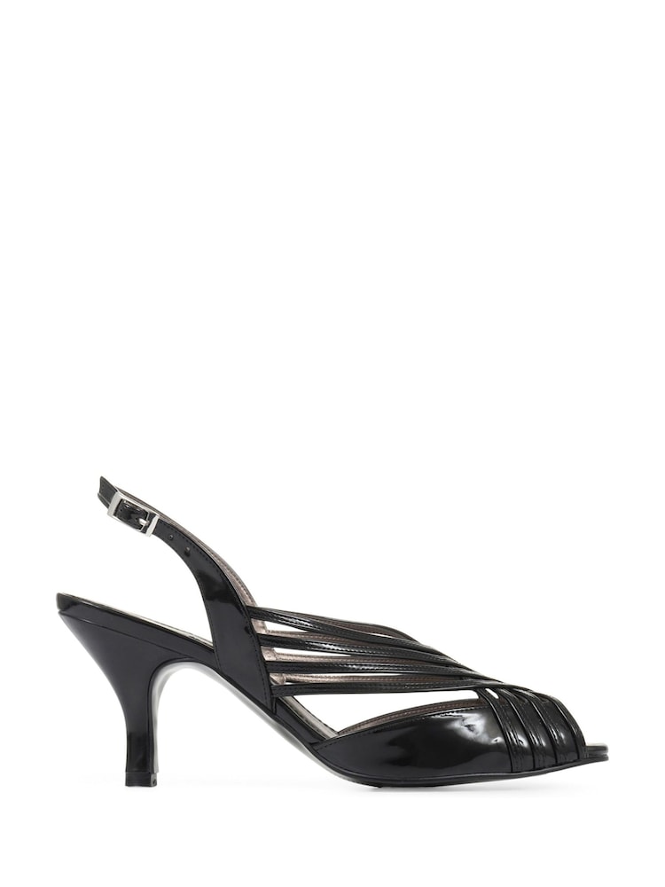 Pavers Black Pavers Occasion Heels - Image 1 of 5