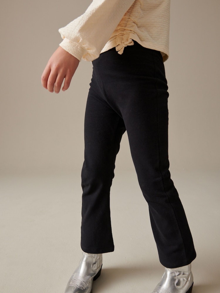 Black Flare Leggings (3-16yrs) - Image 1 of 6