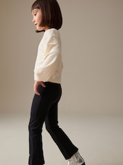 Black Flare Leggings (3-16yrs) - Image 2 of 6