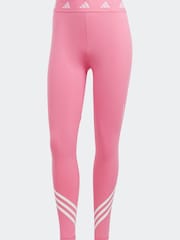 adidas Pink Performance Training Techfit 3-stripes Leggings - Image 6 of 6