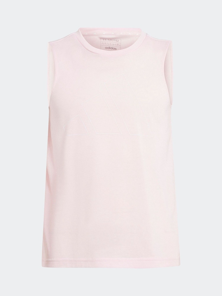 adidas Pink Sportswear Training Vest - Image 1 of 5