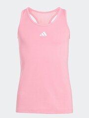 adidas Pink Sportswear Aeroready Techfit Tank Top Kids - Image 2 of 7