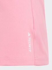 adidas Pink Sportswear Aeroready Techfit Tank Top Kids - Image 6 of 7
