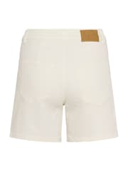 Kaffe Natural KAbrook High-Waisted Regular Fit Shorts - Image 6 of 6