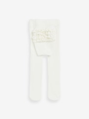 Pink/White Tights Baby 2 Pack (0mths-2yrs) - Image 3 of 4