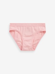 Rosa Elastisch mit Herzmotiv - Bikinislips im 5er Pack (3 bis 16 Jahre) - Bild 2 von 7