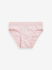 Rosa Elastisch mit Herzmotiv - Bikinislips im 5er Pack (3 bis 16 Jahre) - Bild 3 von 7