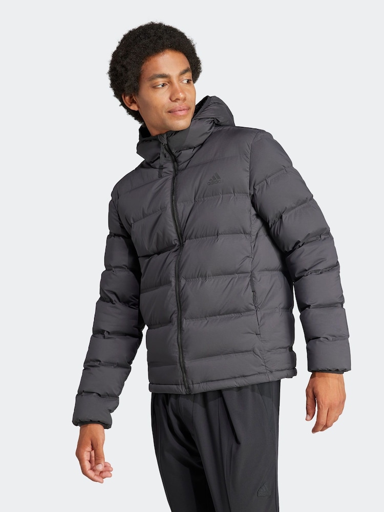 adidas Terrex Helionic Stretch Hooded Down Jacket - Image 1 of 7