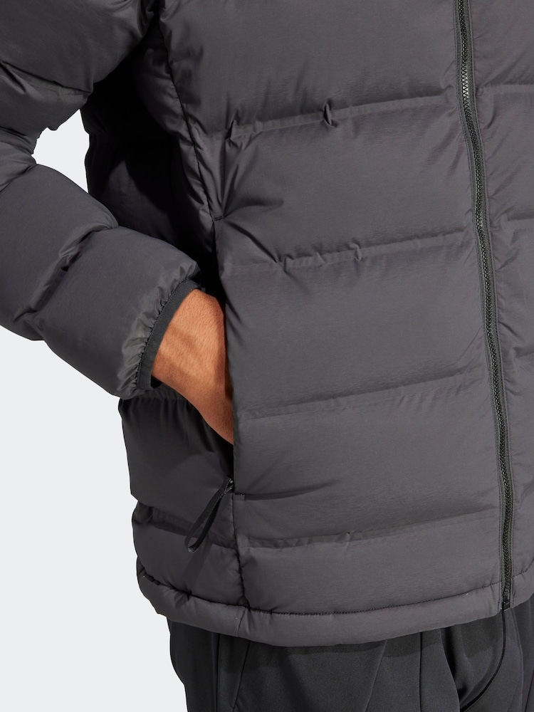 adidas Terrex Helionic Stretch Hooded Down Jacket - Image 6 of 7