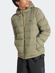 adidas Terrex Helionic Stretch Hooded Down Jacket - Image 4 of 7
