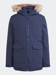 adidas Terrex Sportswear Hooded Faux Fur Parka - Image 7 of 7