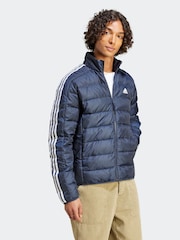 adidas Terrex Blue Essentials 3-Stripes Light Down Jacket - Image 3 of 7