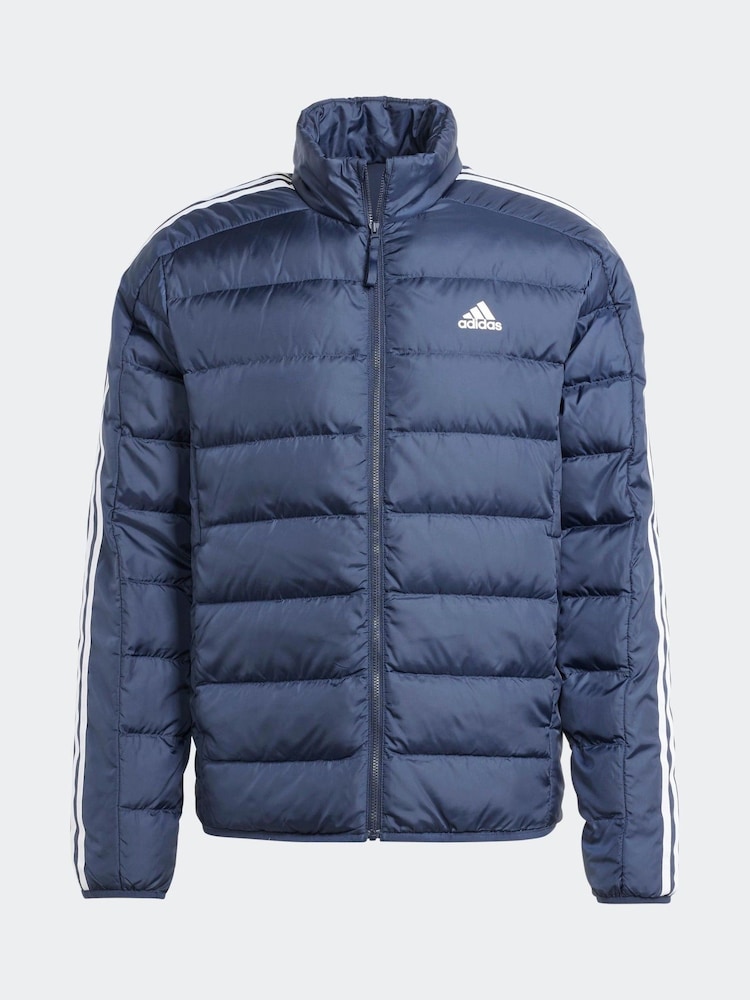 adidas Terrex Blue Essentials 3-Stripes Light Down Jacket - Image 7 of 7