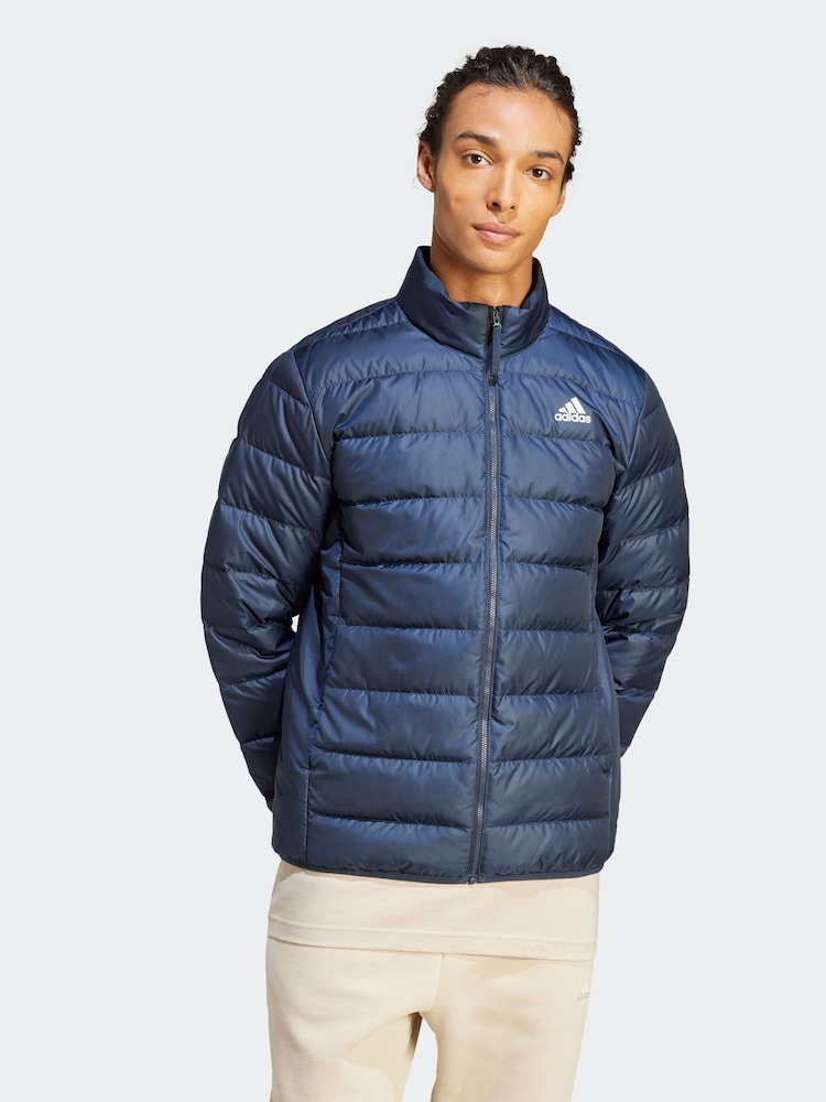 Blau - adidas Terrex Essentials Leichte Daunenjacke - Bild 1 von 1 Blau - adidas Terrex Essentials Leichte Daunenjacke - Bild 1 von 1