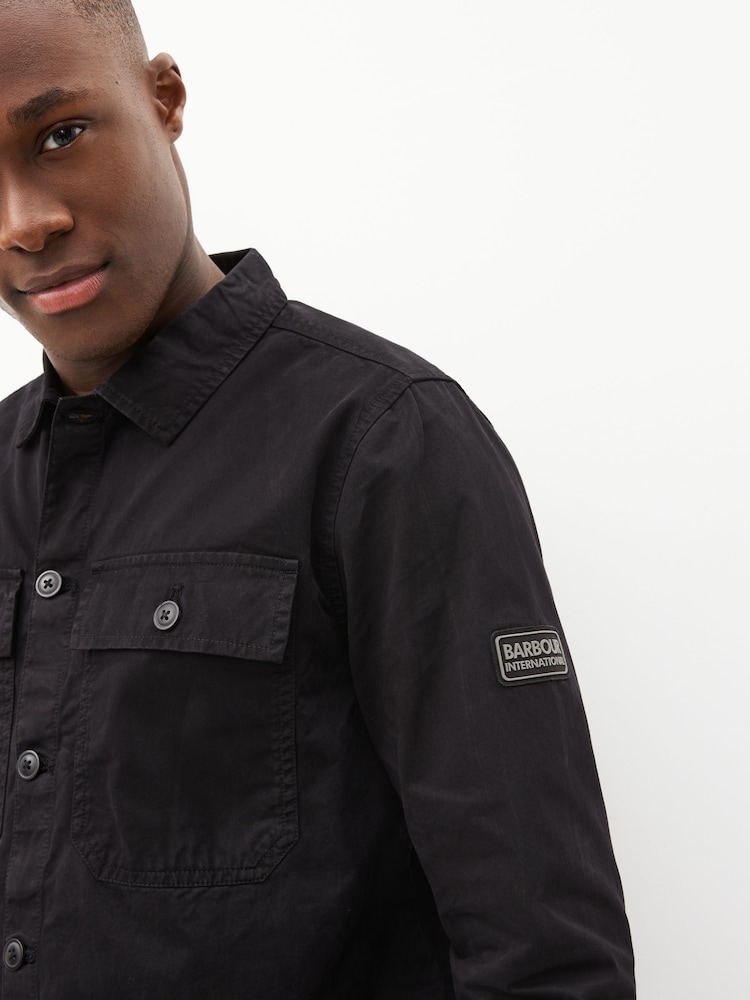 Barbour® International Adey Shacket 100% Cotton Overshirt - Image 5 of 5