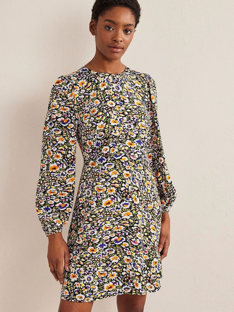 Boden Pink Crew Neck Mini Dress - Image 1 of 1