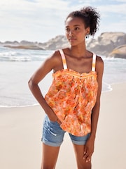 Yellow Sleeveless Cami Top - Image 1 of 4