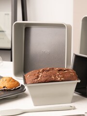 Mary Berry Grey Square Cake Tin 20cm - Image 1 of 4
