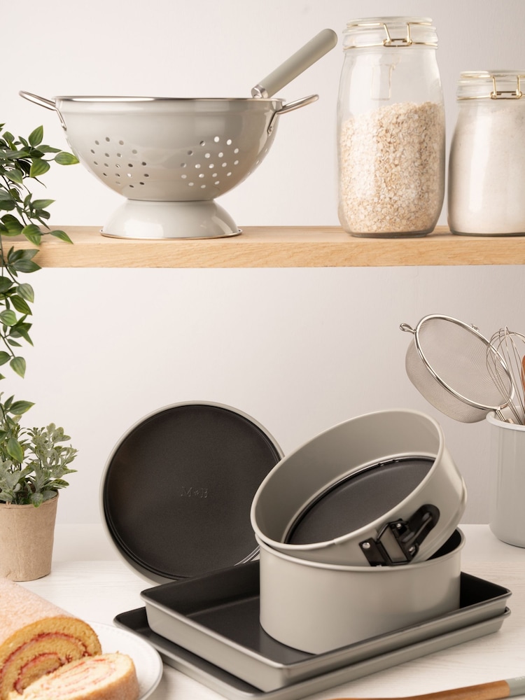 Mary Berry Grey Round Deep Cake Tin 20cm - Image 1 of 4
