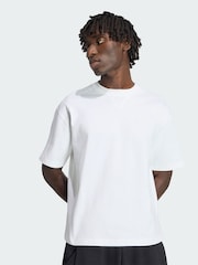 adidas Originals White Premium Essentials T-Shirt - Image 1 of 5