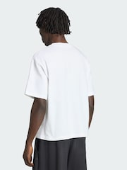 adidas Originals White Premium Essentials T-Shirt - Image 3 of 5