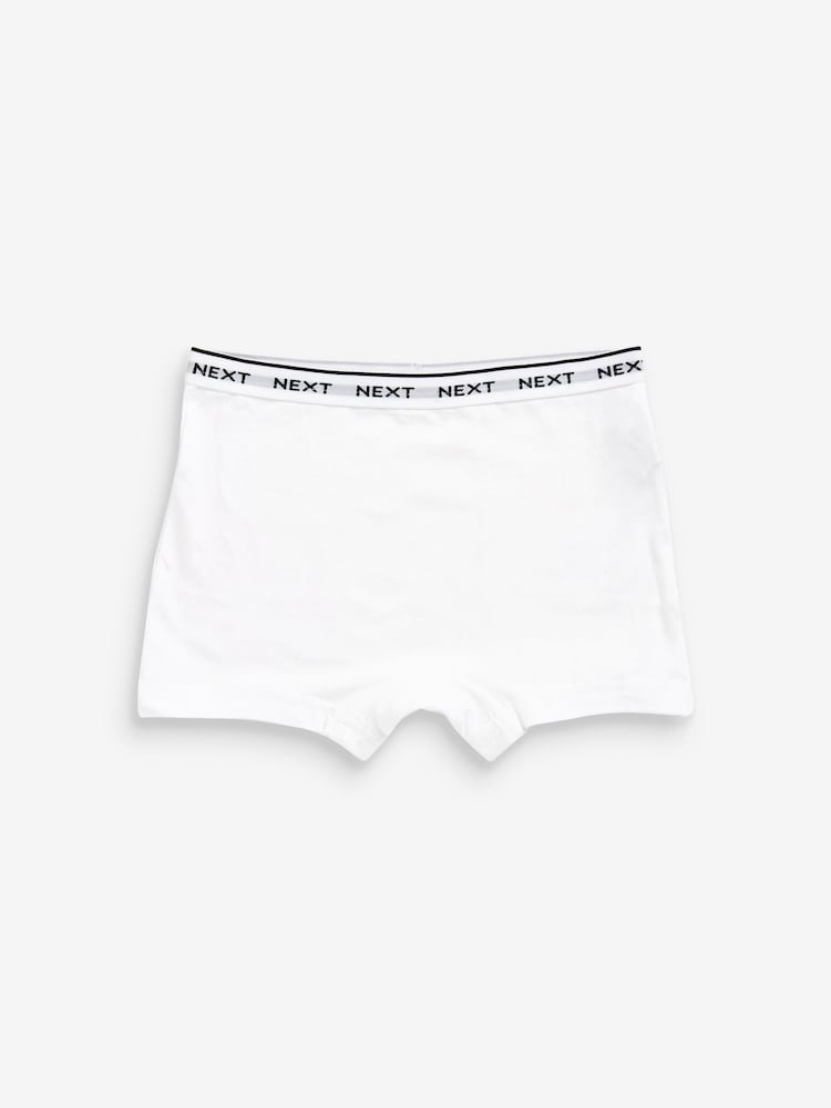 Schwarz/Grau/Weiß - Glitzernde kurze Slips im 5er-Pack (2–16Jahre) - Bild 2 von 4