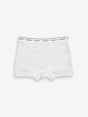 Schwarz/Grau/Weiß - Glitzernde kurze Slips im 5er-Pack (2–16Jahre) - Bild 4 von 4