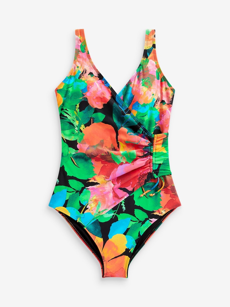 Myleene Klass Black Plunge Tummy Control Swimsuit - Image 6 of 6
