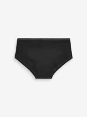 Black Elastic Trim Hipster Briefs 10 Pack (1.5-16yrs) - Image 3 of 3