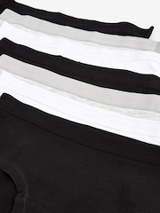 Schwarz/Weiß - Hüftslips im 7er-Pack (2–16 J.) - Bild 6 von 6