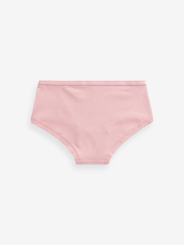 Pink Elastic Trim Hipster Briefs 10 Pack (2-16yrs) - Image 2 of 3