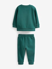 Green Jersey Sweatshirt And Joggers Set (3mths-7yrs) - Image 6 of 6