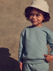 Blue Mineral Jersey Sweatshirt And Joggers Set (3mths-7yrs) - Image 3 of 6